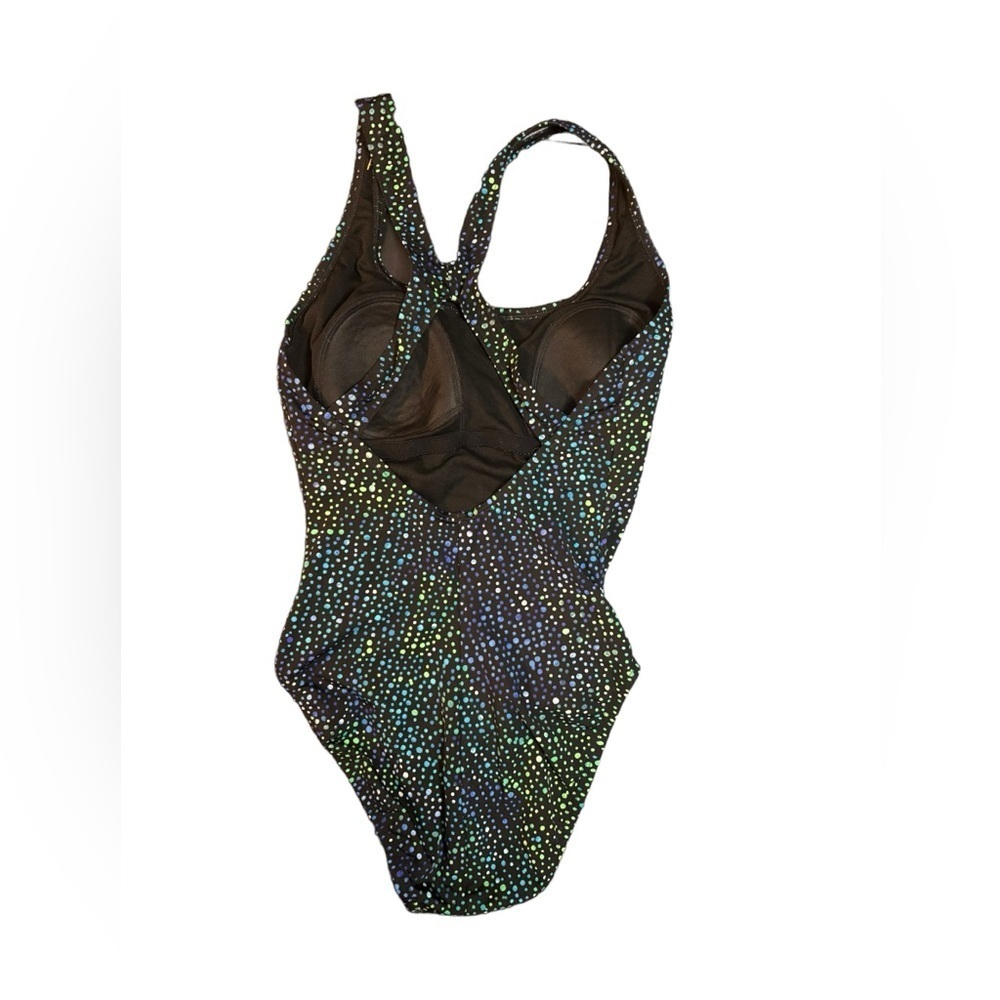 Speedo Women's multi Swimsuit-one-piece size 8 - Picture 3 of 9